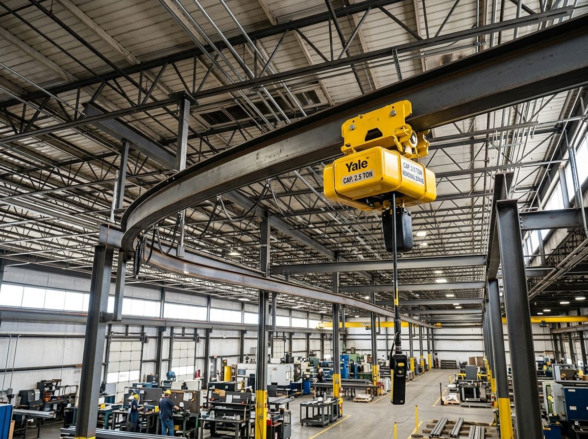 European Standard Low Headroom Wire Rope Hoist